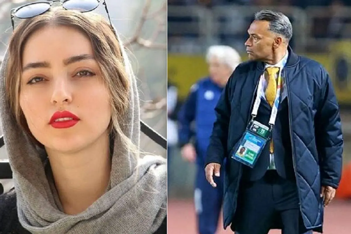 شیدا مقصودلو و همسرش