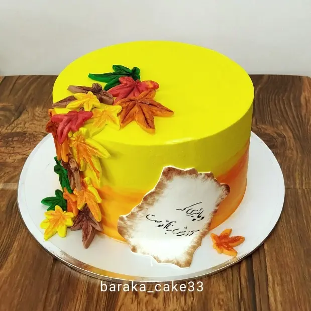 کیک تولد فانتزی ماه آذر