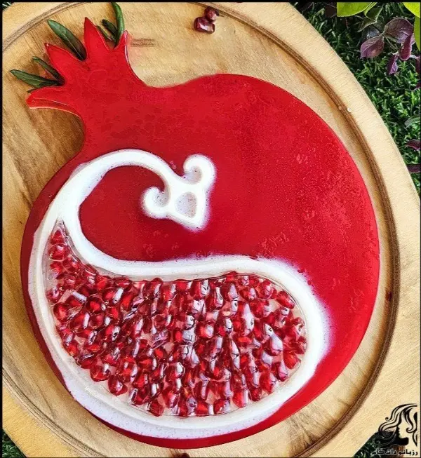 مدل ژله اناری شب یلدا