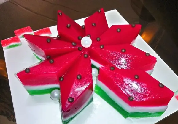 ژله جذاب شب یلدا برای عروس