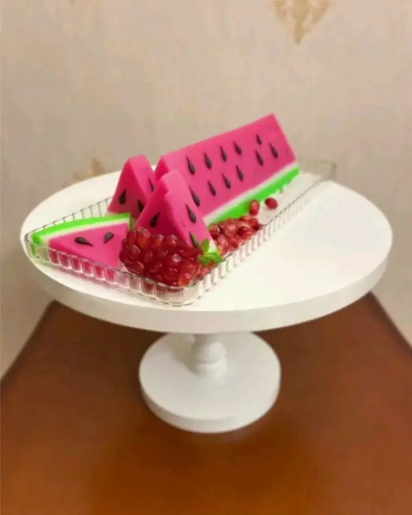 مدل جدید ژله هندوانه ای برای شب یلدا