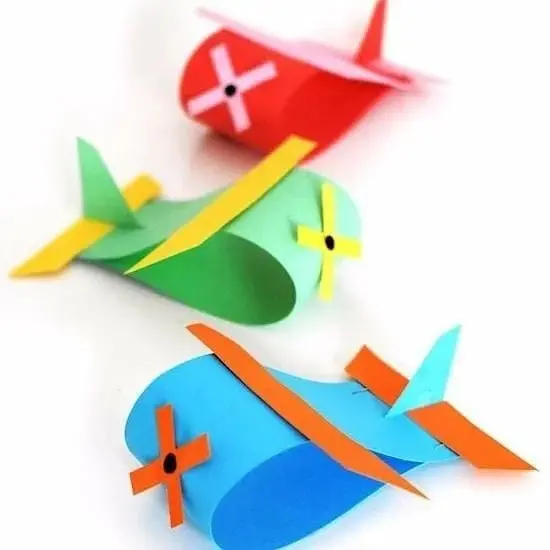 کاردستی فانتزی هواپیما برای دهه فجر