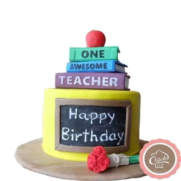ایده کیک روز معلم