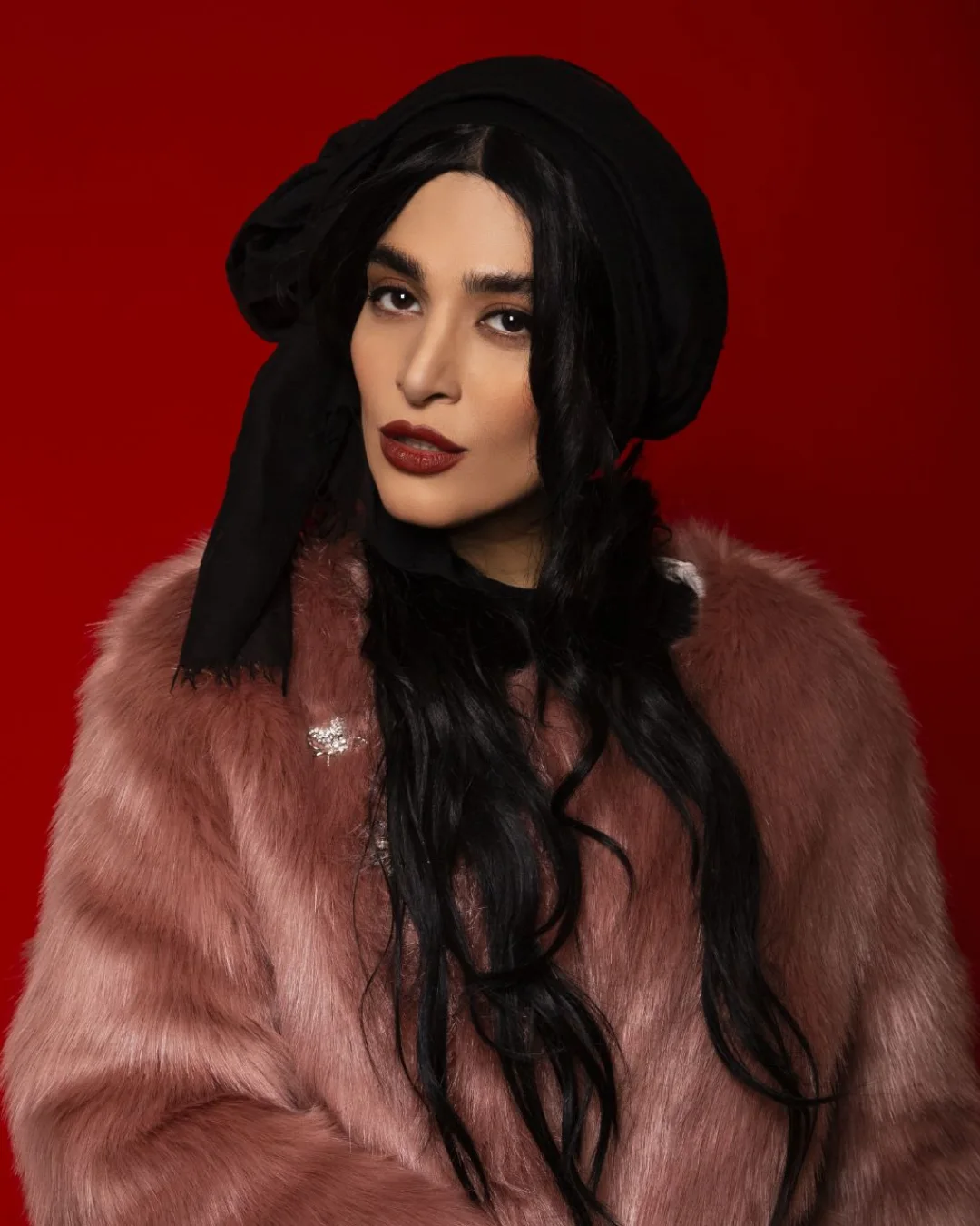 اندیشه فولادوند با پالتوی خز