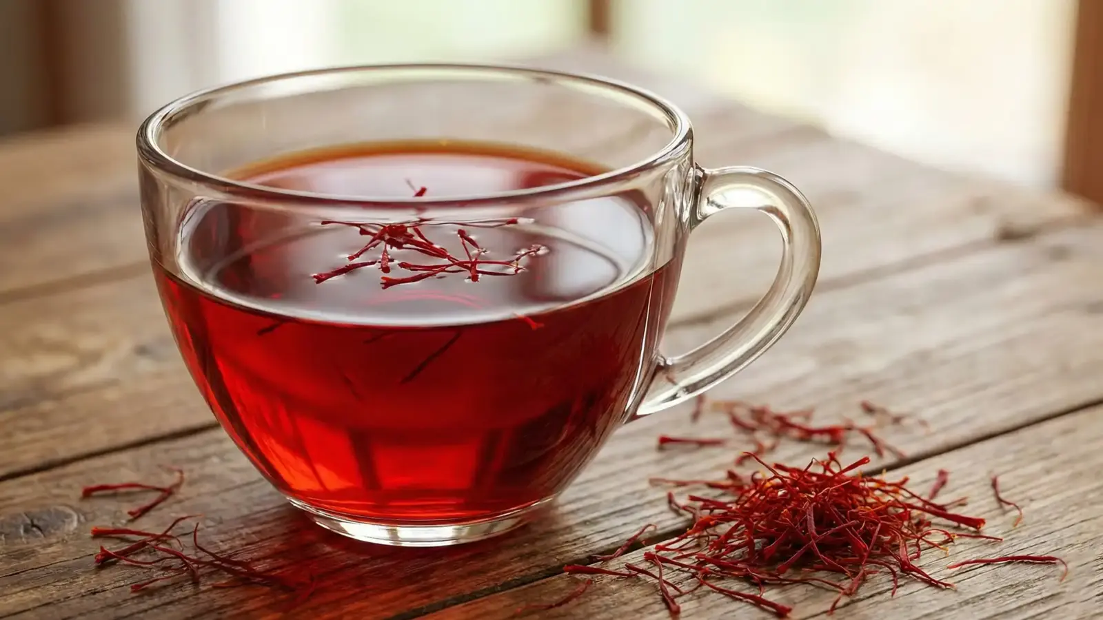 دمنوش زعفران برای پریود شدن