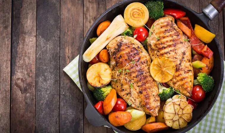 لیست غذاهای رژیمی
